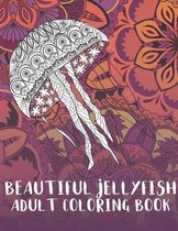 Beautiful Jellyfish - Adult Coloring Book