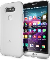LG G5 SE smartphone hoesje tpu siliconen case wit transparant