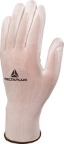 HANDSCHOEN POLY BREIWERK PU GECOATE PALM WIT 702P Maat 10 (XL) á 10 paar