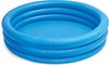 Intex Inflatable Pool Crystal - 3 anneaux - 114 cm - Piscine gonflable