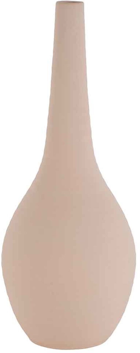 Cosy @ Home Vaas Sable Matt Finish Zalm 15x15xh39cm