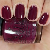 O.P.I. nail laquer - what's the hatter with you?