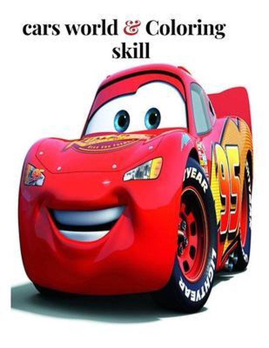 cars world coloring skill - cover