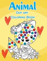 Animal Dot Art Coloring Book