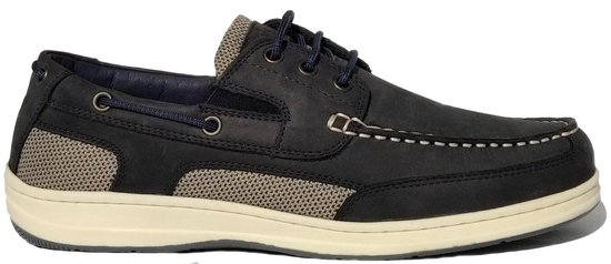 Blueport Atlantic heren bootschoen navy maat 41