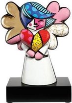 Goebel - Romero Britto | Decoratief beeld / figuur Faith 38 | Porselein - Pop Art - 38cm - Limited Edition