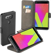 LG V20 Smartphone Hoesje Wallet Bookstyle Case Y Zwart