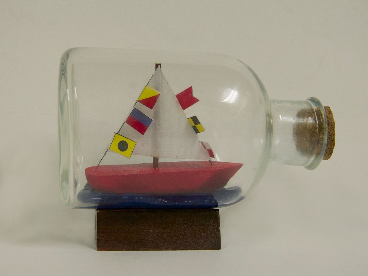 Authentic Models Boat In A Bottle Kit - Houten schip in fles - 8+ jaar