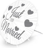 Just Married Parasol Prikkers XL 8st