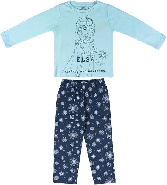 Disney - La Reine des Neiges 2 - Pyjama fille - Bleu