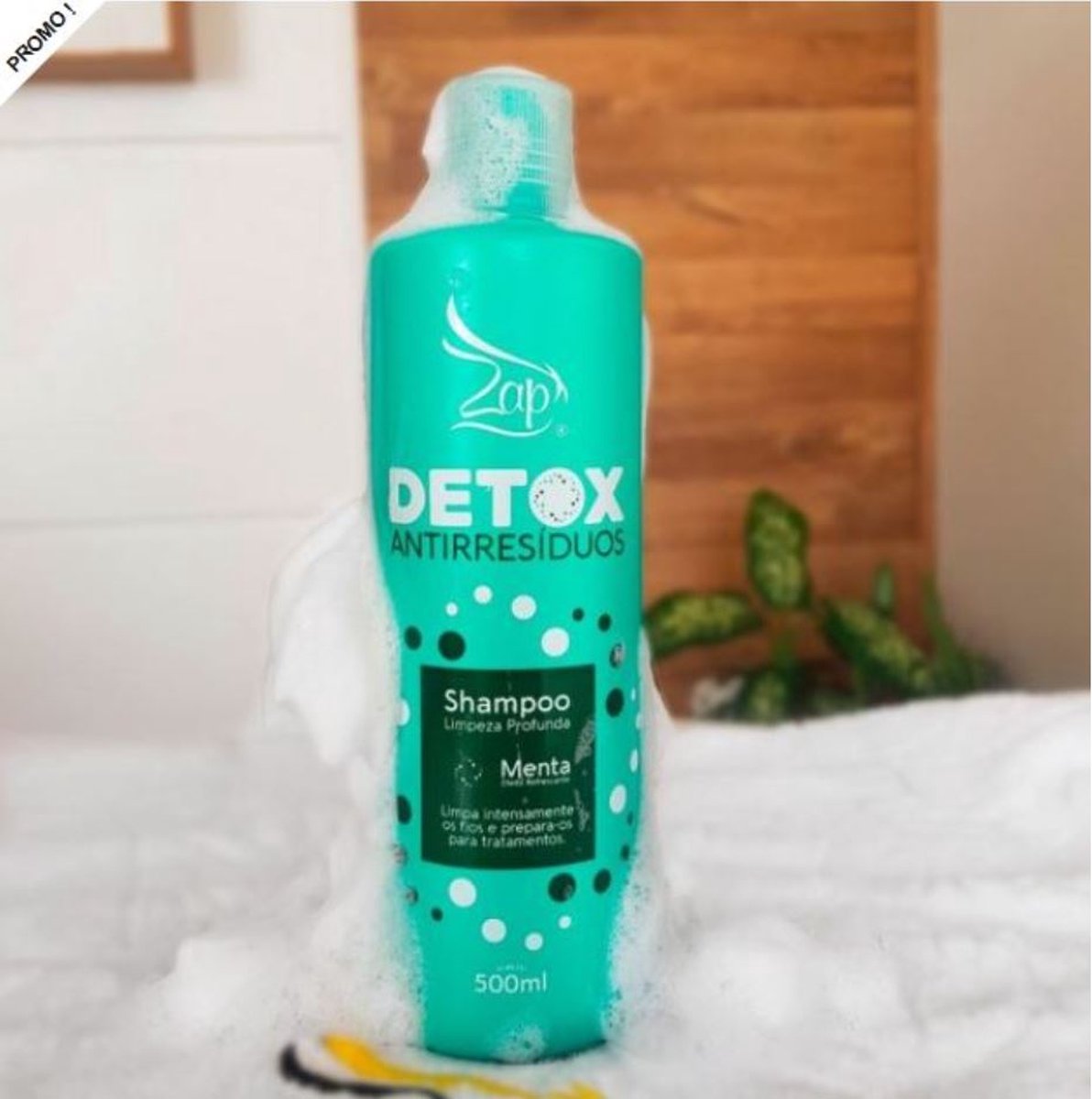 ZAP Shampoo MENTE DETOX Anti Residuos & Mask SOS onder douche douche (Home care)