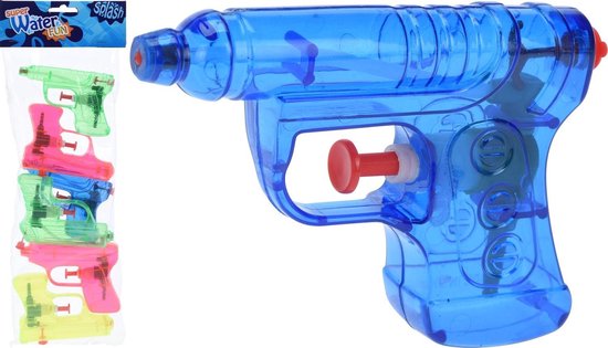 Waterpistolen/waterpistool gekleurd van 11 cm kinderspeelgoed - waterspeelgoed van... | bol.com