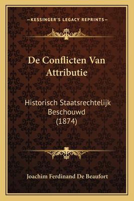de Conflicten Van Attributie