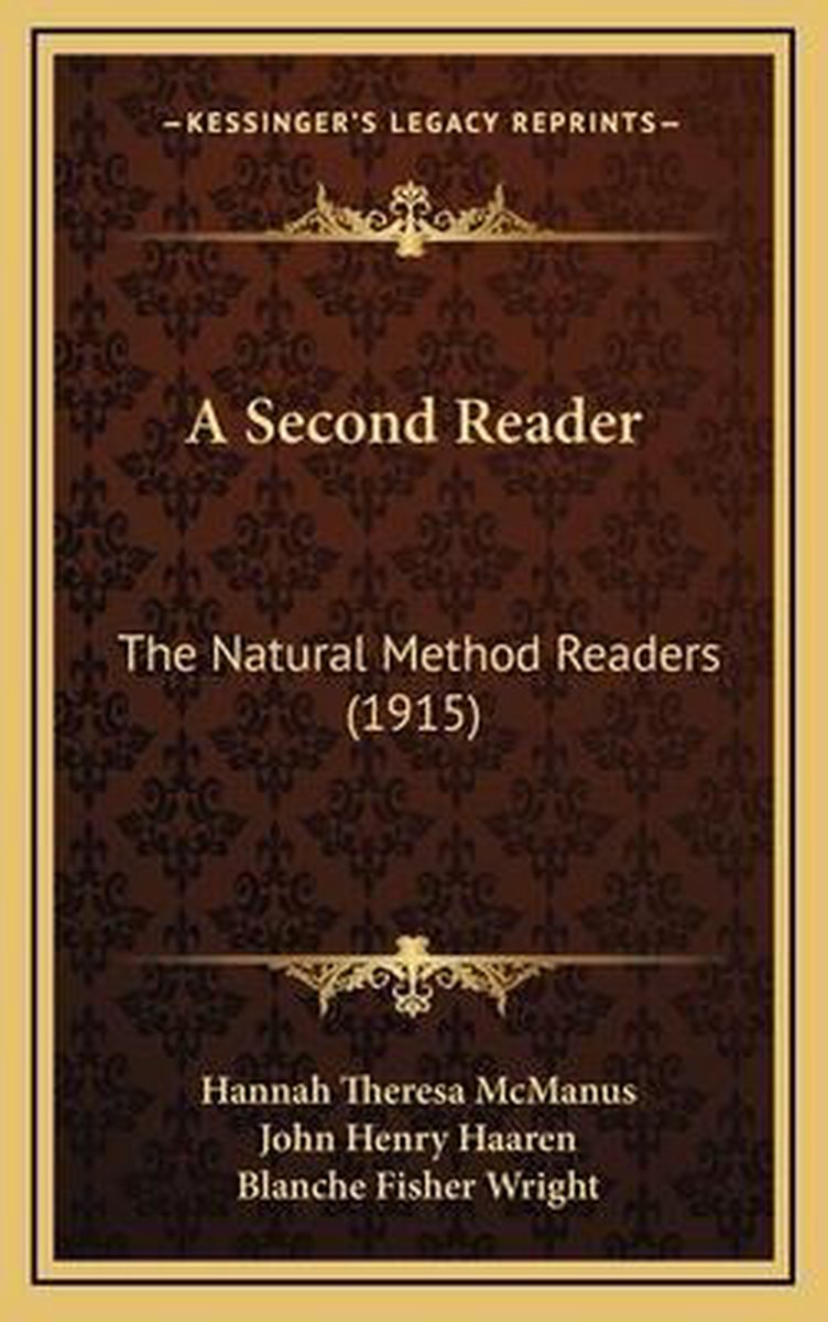 A Second Reader van Hannah Theresa Mcmanus