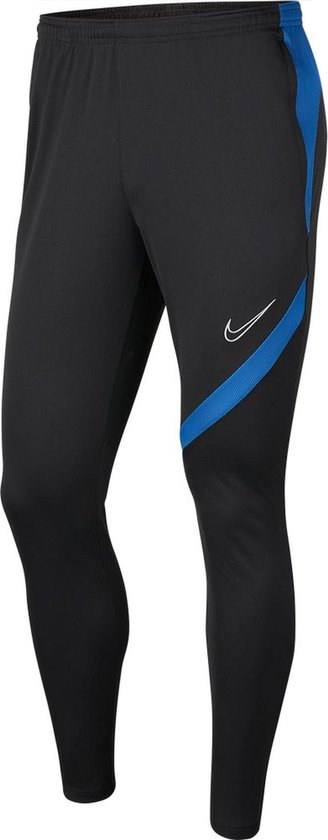 Nike Sportbroek - Maat 140  - Unisex - zwart/ blauw