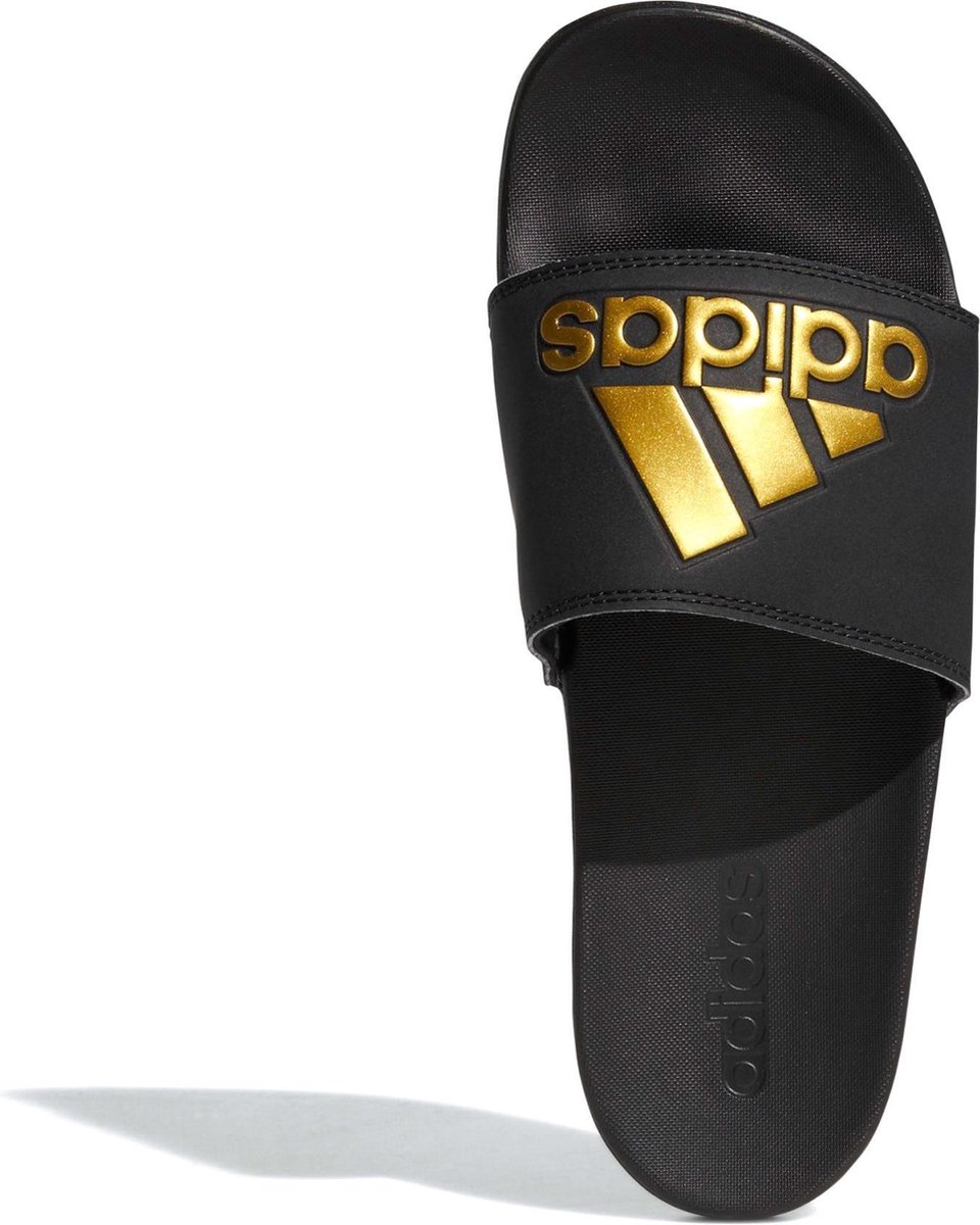adidas - Adilette Comfort - Badslippers Zwart - 43 - Zwart | bol.com