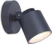 LUTEC Explorer - LED wandlamp voor buiten - Donkergrijs