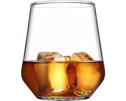 Whiskey glazen, Cocktailglazen set van 6 - Allegra, 345ml
