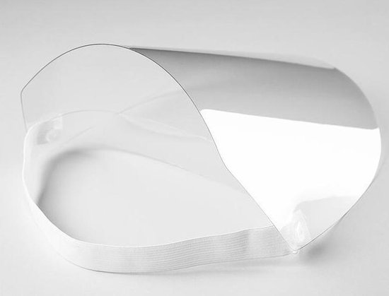 Spatmasker - Gezichtsbescherming - Herbruikbaar - Transparant