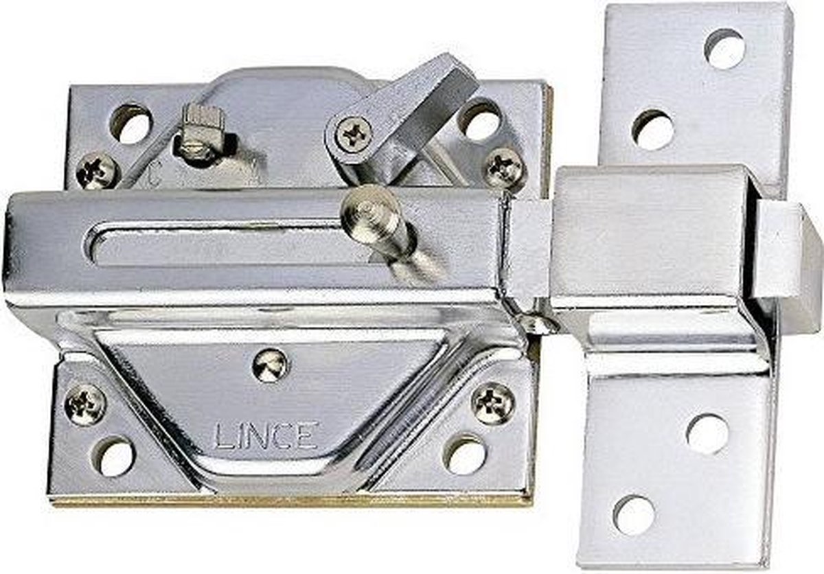 Veiligheidsslot Lince 2930-92930hc Traditioneel Verchroomd Ijzer