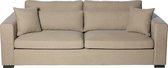 Riverdale - Bank 3 zits Houston beige 236cm - Beige