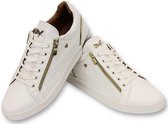 Cash Money Chaussures Homme - Maya Full White - CMS97 - Blanc - Pointures: 44