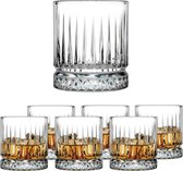 Pasabahce Elysia Whiskey en Waterglas Tumbler- 35,5 cl - 6 stuks