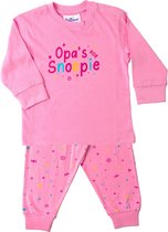 Fun2Wear - Pyjama Opa's Snoepie - Roze - Maat 98 - Meisjes