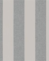 La Veneziana 4 streep beige/zilver strepen (vliesbehang, zilver)