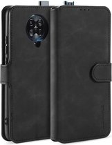 Xiaomi Poco F2 Pro Retro Portemonnee Hoesje Zwart