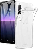 Sony Xperia 10 II hoesje - Transparante gel case - Volledig doorzichtig - GSM Hoesje - Telefoonhoesje Geschikt Voor: Sony Xperia 10 II