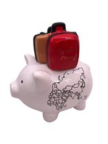Pomme-Pidou, Spaarpot, Spaarvarken, Piggies with a mission: Travel money