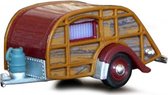 Caravan Bruin/Rood 1:43 Cararama