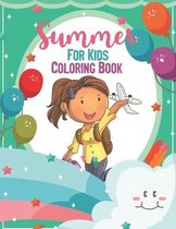 Summer For Kids Coloring Book