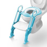 Macx & Macx WC Verkleiner met Trapje - Inclusief Handvaten - Opvouwbaar - 2 tot 7 jaar - Blauw