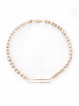 AEVY KRALEN KETTING - NUDE - N20FW112 - ZATTHU JEWELRY