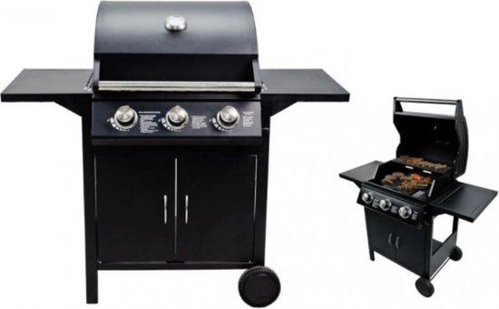 huurder Onbemand Dapper BBQ collection Gasbarbecue - 3 Branders - RVS | bol.com