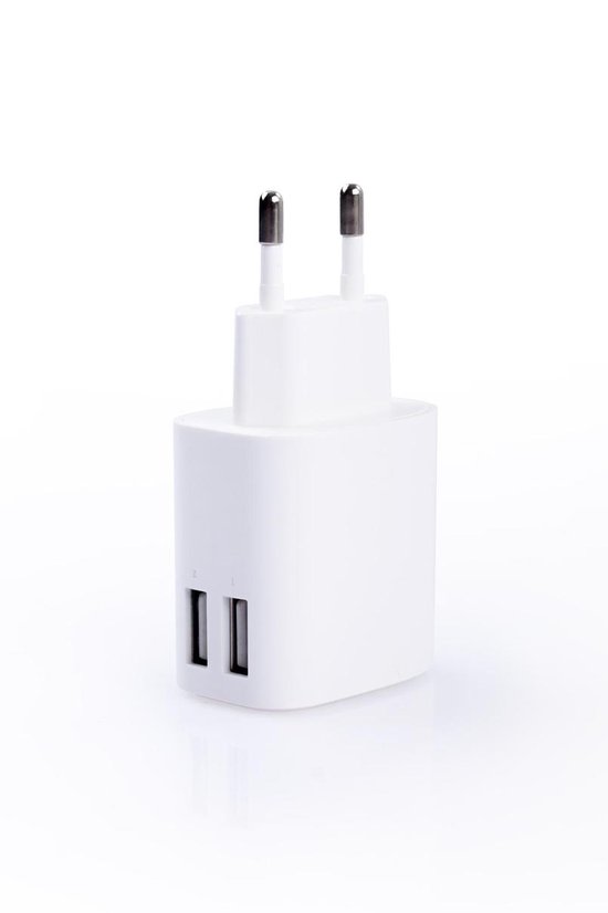 Duopack Universele Snellader - QuickCharge - 4 USB-poorten - IC Intelligent Laden - Iphone Snellader & Samsung Snellader