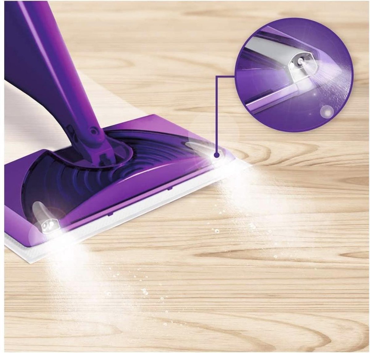 Swiffer Wetjet Recharge de tampon en tissu pour plancher en Wood , 8 pièces  | bol.com