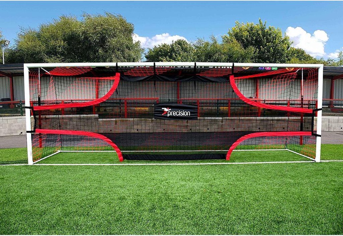 Precision Target-shot 365 X 182 Cm Mesh/nylon Zwart/geel