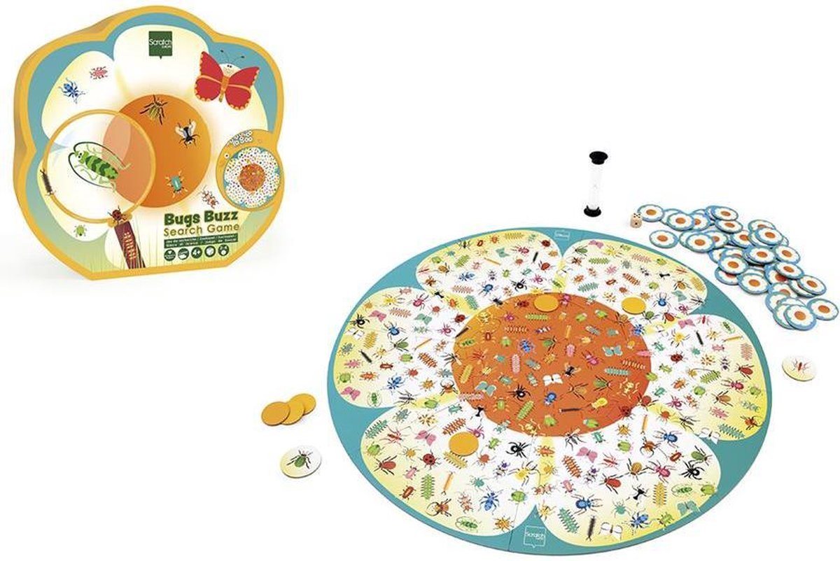Scratch - Spel - Bugs Buzz / Zoekspel