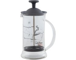 Hario Cafe Press Slim S Glas Zwart - French Press 240ml