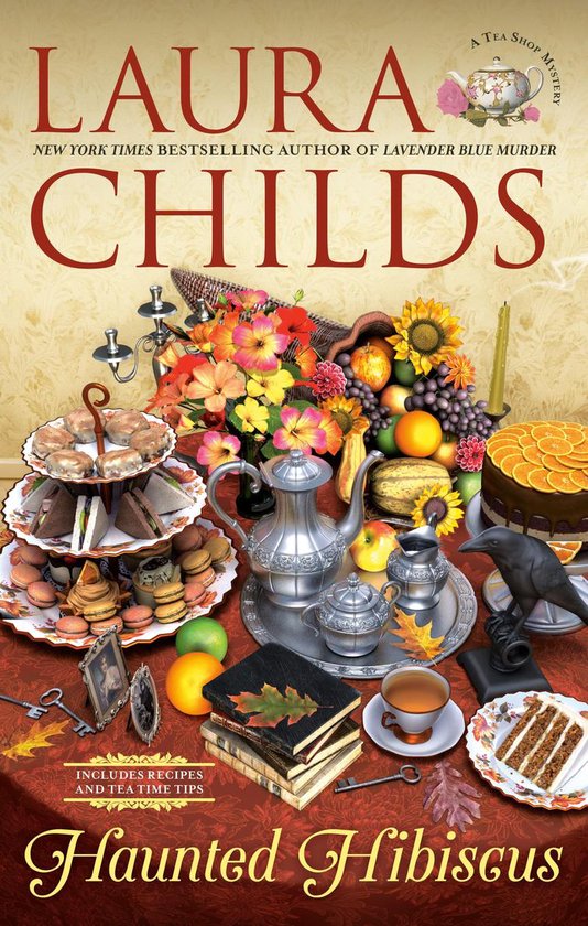 A Tea Shop Mystery 22 - Haunted Hibiscus - cover
