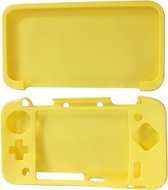 Silicone Bescherm Hoes geschikt voor Nintendo 2DS XL Geel