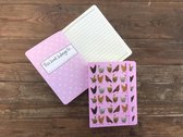 Alex Clark Small Chunky Notebook Kippen ~ Softcover Notitieboek Kip