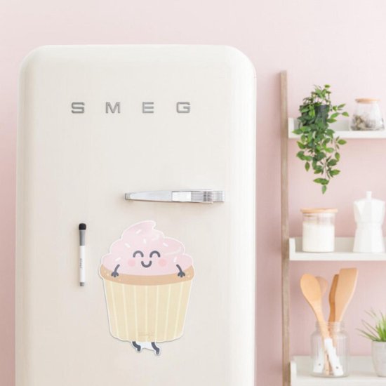 Mr Wonderful Magneetbord Cupcake