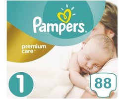 Pampers Premium Care Maat 1 - 88 Luiers