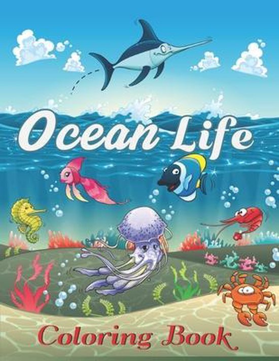 Ocean Life Coloring Book, Noor Press 9798649993005 Boeken