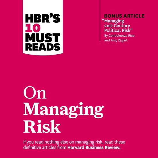 HBR's 10 Must Reads on Managing Risk - cover
