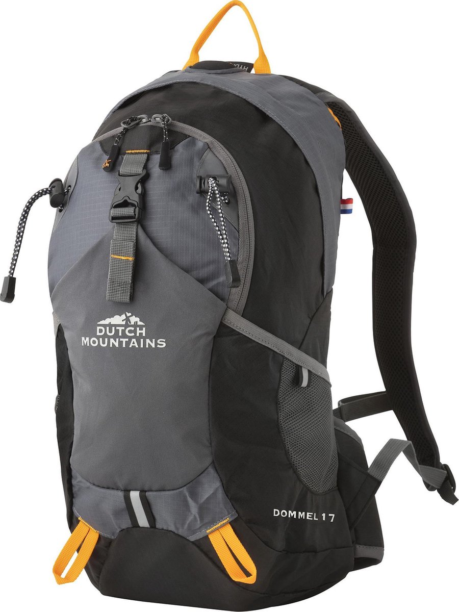 Dutch Mountains® ‘Dommel’ (2021) Backpack |Lichtgewicht Outdoor Rugzak | Hydratatie-opening |17 Ltr - Dutch Mountains